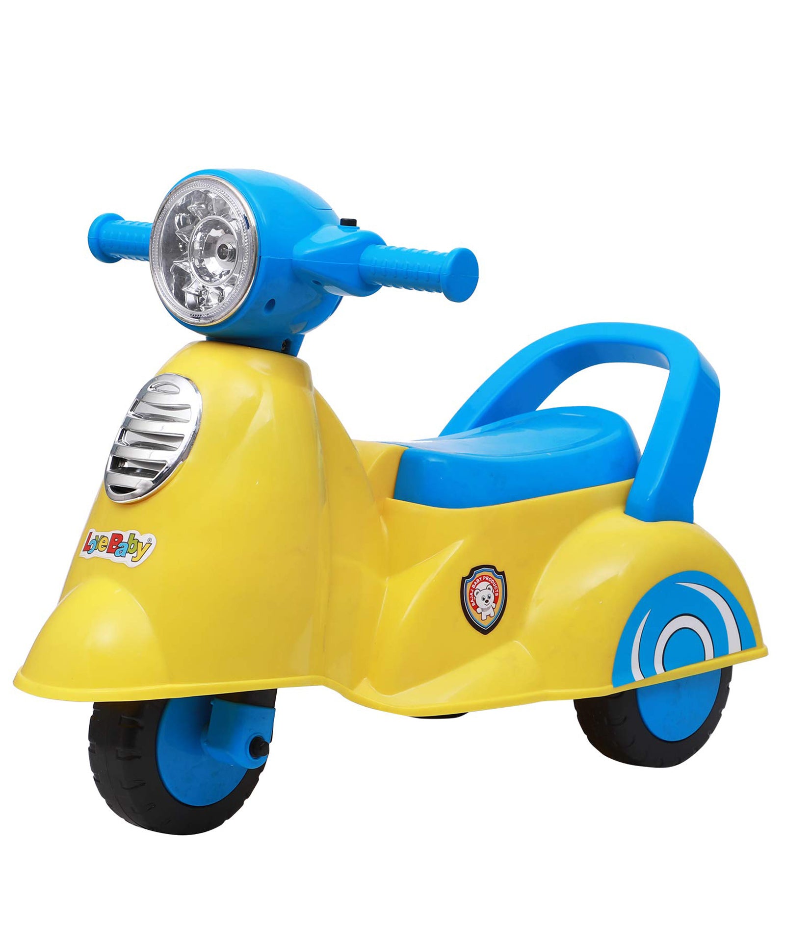 Toyzoy Activity Ride-On Scooter with Music & Light - Multicolour