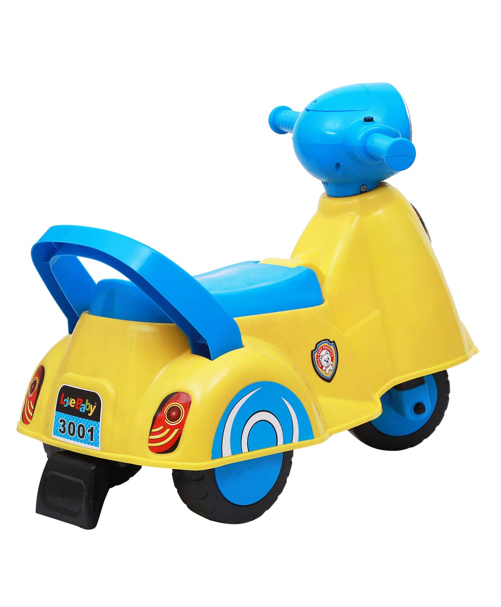 Toyzoy Activity Ride-On Scooter with Music & Light - Multicolour - Image 4