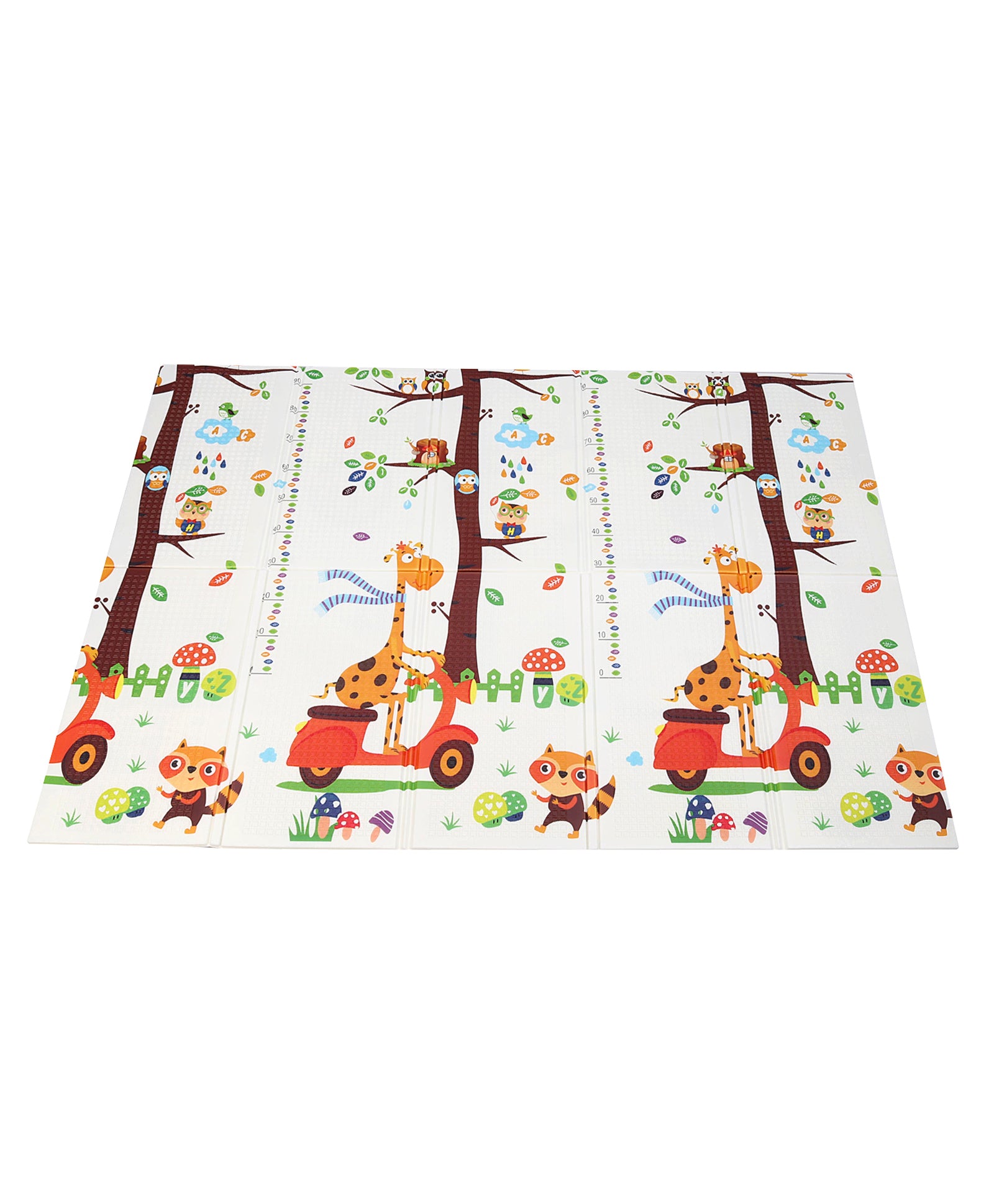Waterproof Folding mat Giraffe Print - Multicolour - Image 2