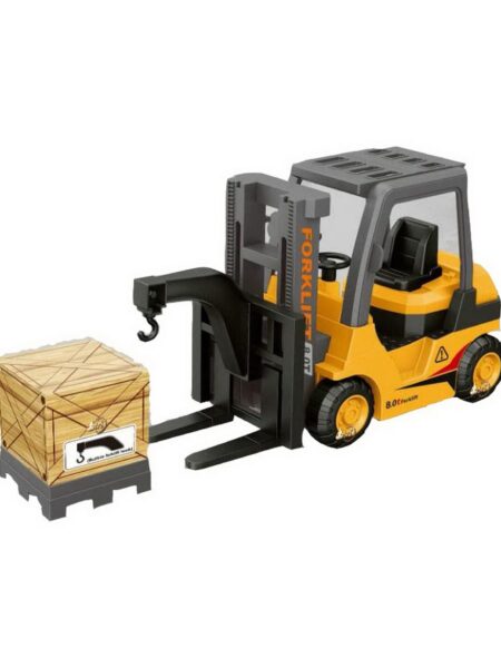 Jumbo Size Forklift 8.0t Vehicle Toy - Yellow