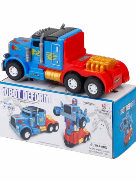 Fiddlerz 2 in 1 Robot Car Toy - Blue