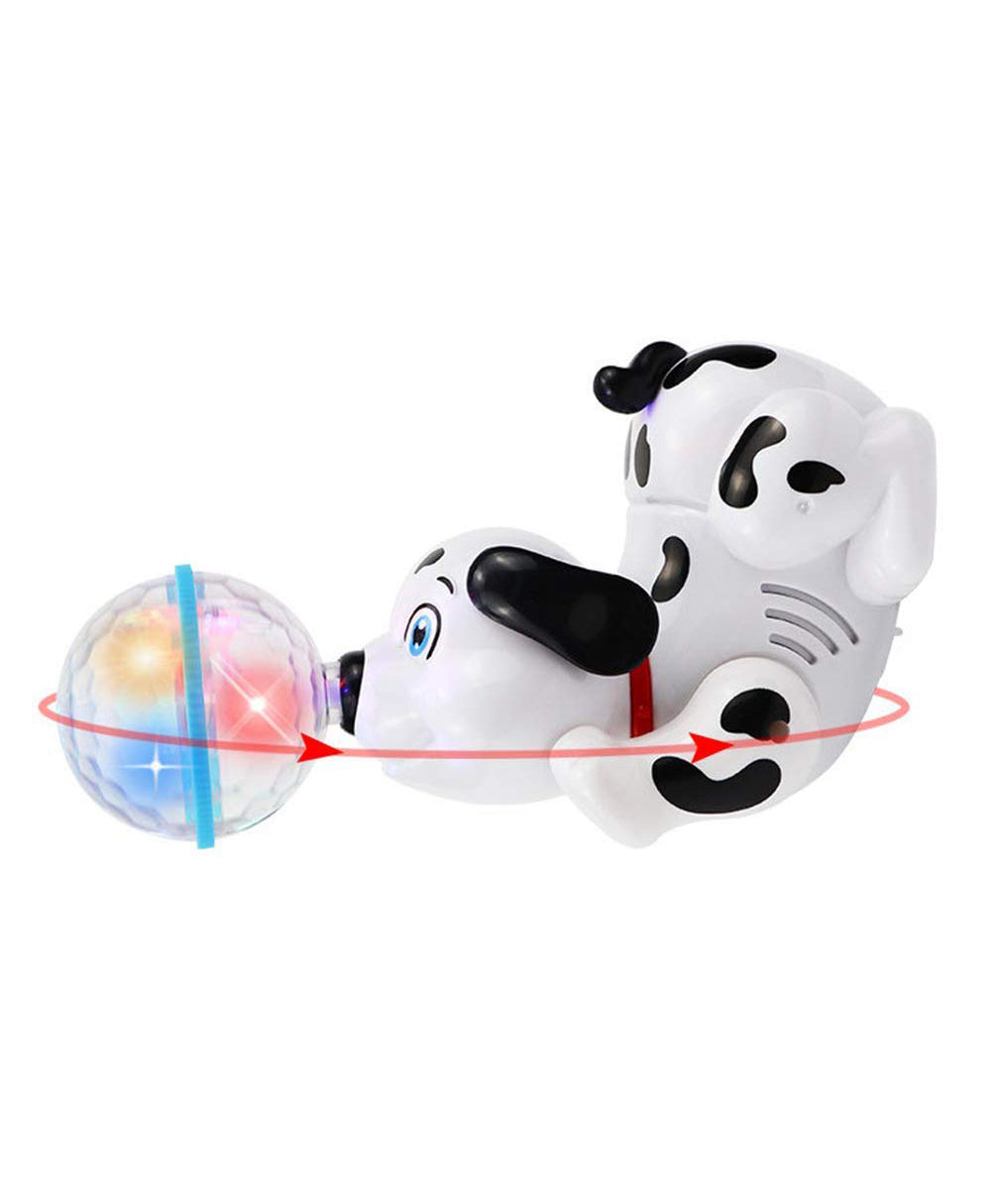 Musical Dancing Dog With Lights - White - Image 2