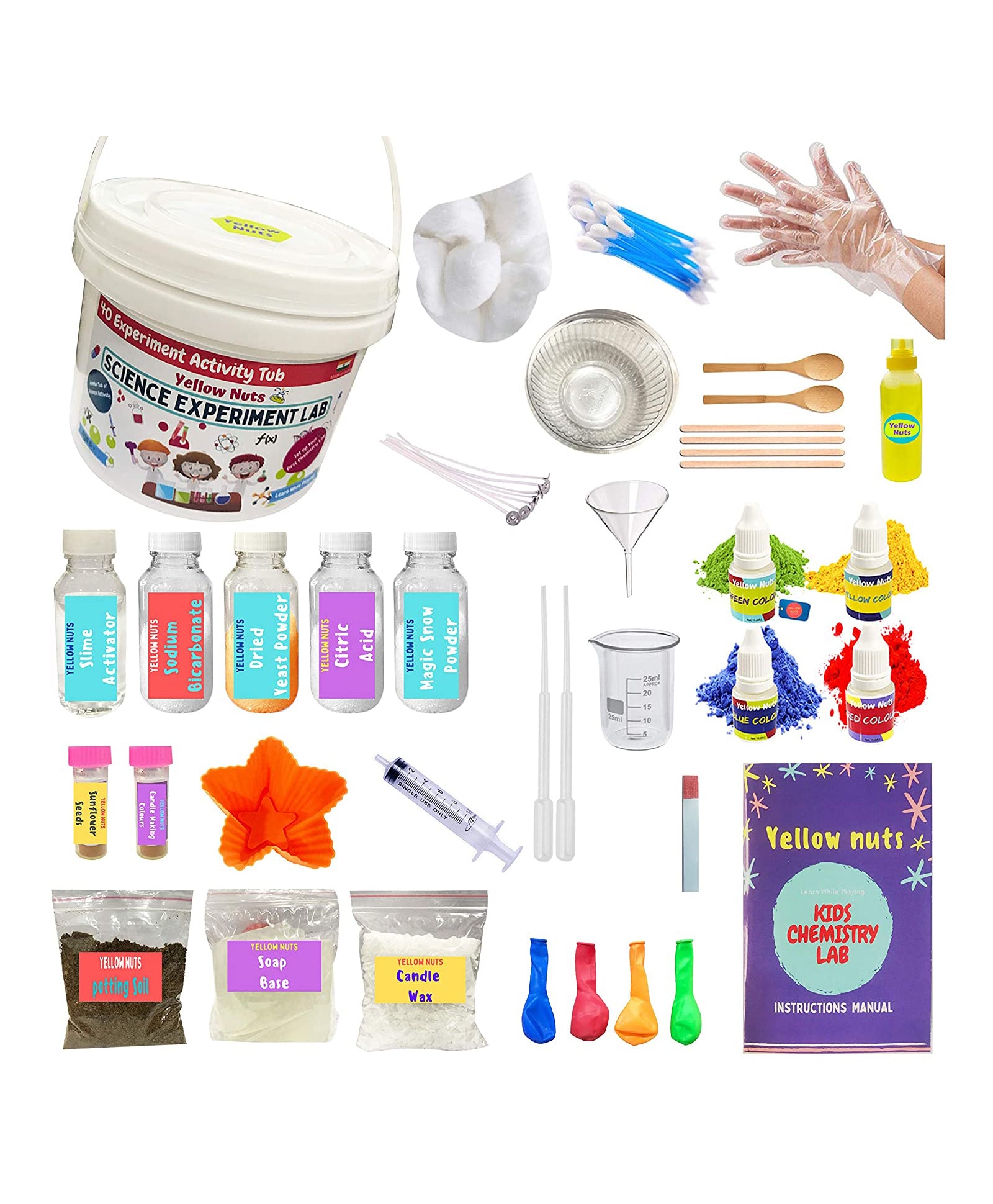 Science Experiment Kit - Multicolour