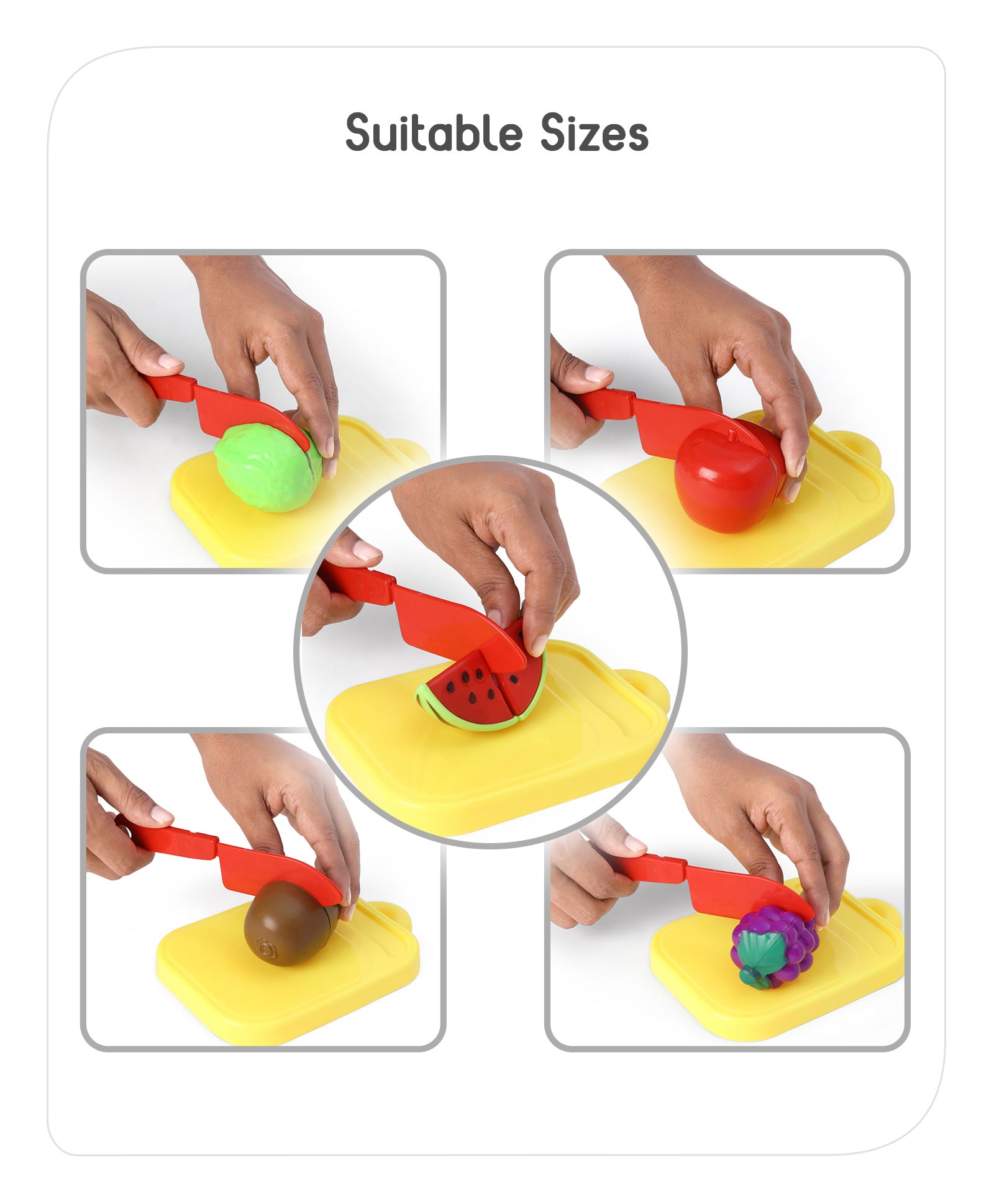 Fruit Cutting Play Set - Multicolor - Image 6