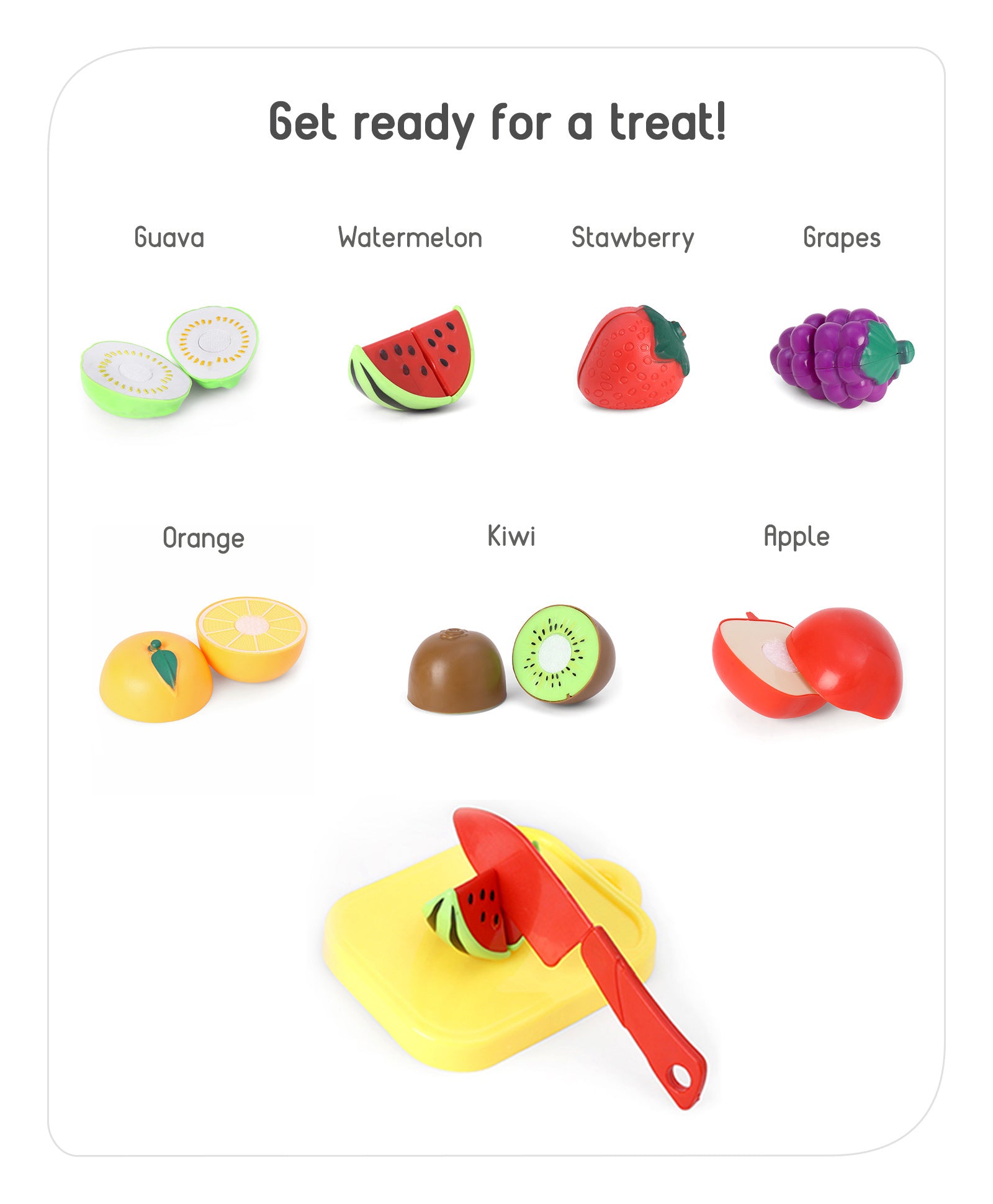 Fruit Cutting Play Set - Multicolor - Image 7