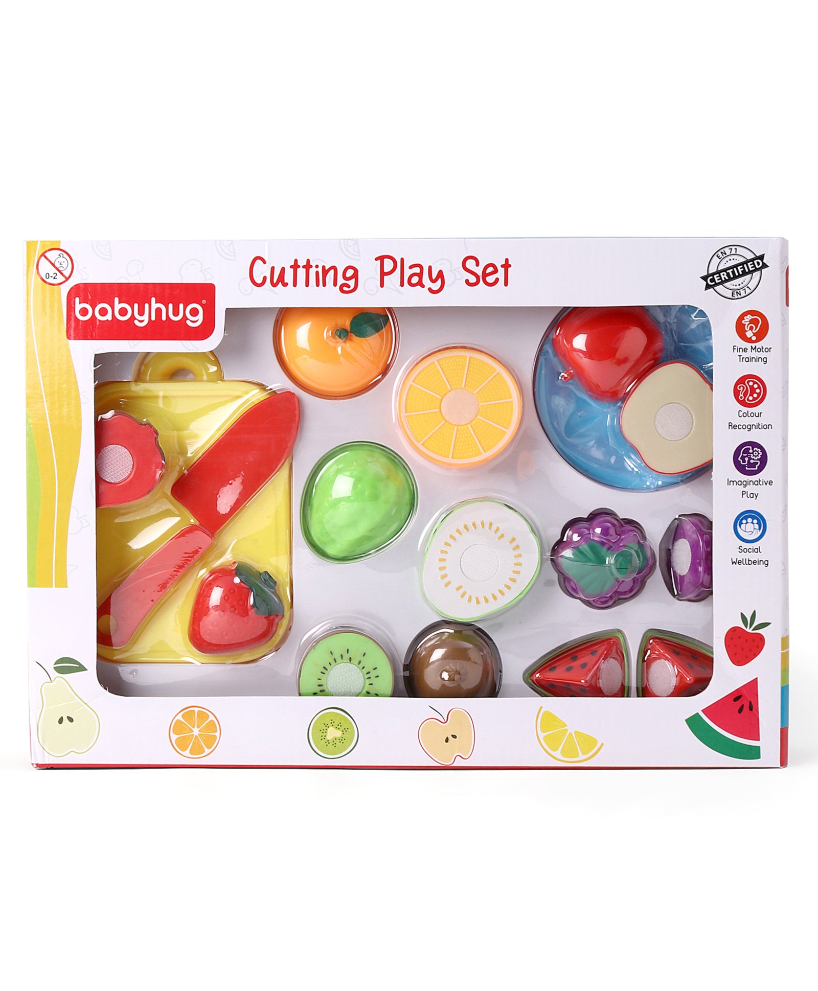 Fruit Cutting Play Set - Multicolor - Image 9