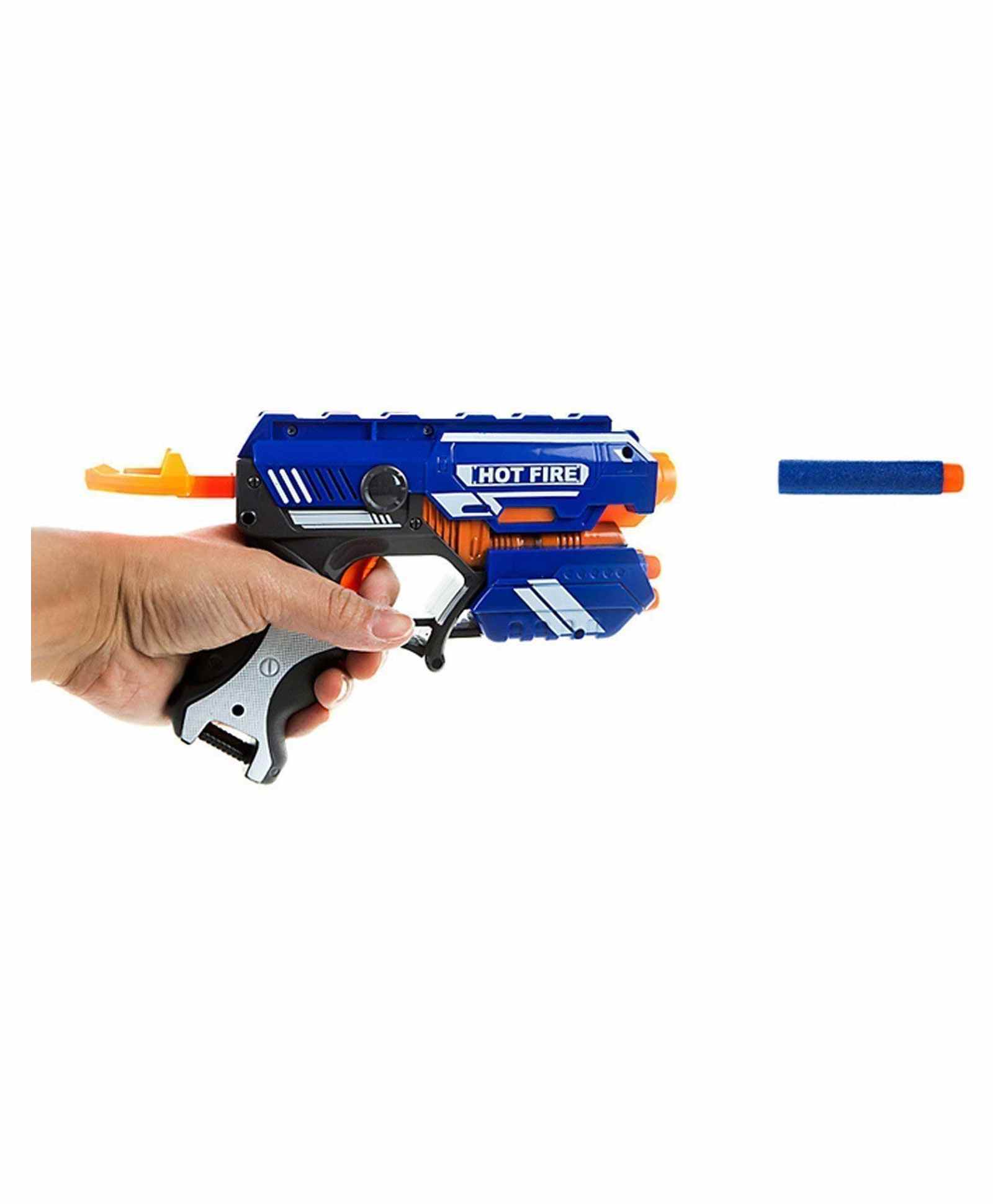 Storm Soft Bullet Gun With 10 Foam Bullets - Blue - Image 6