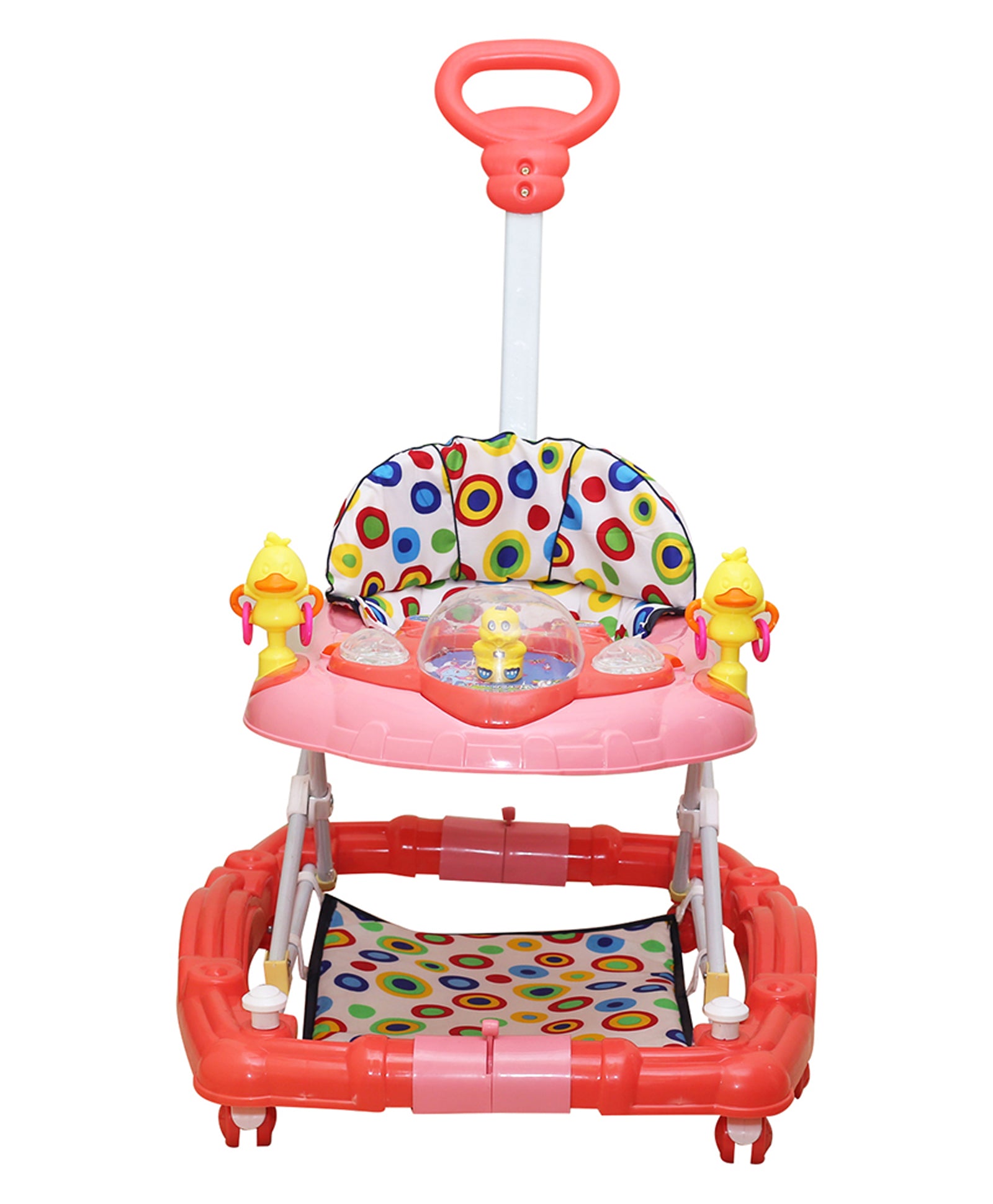 Baby Walker Cum Rocker - Pink - Image 2