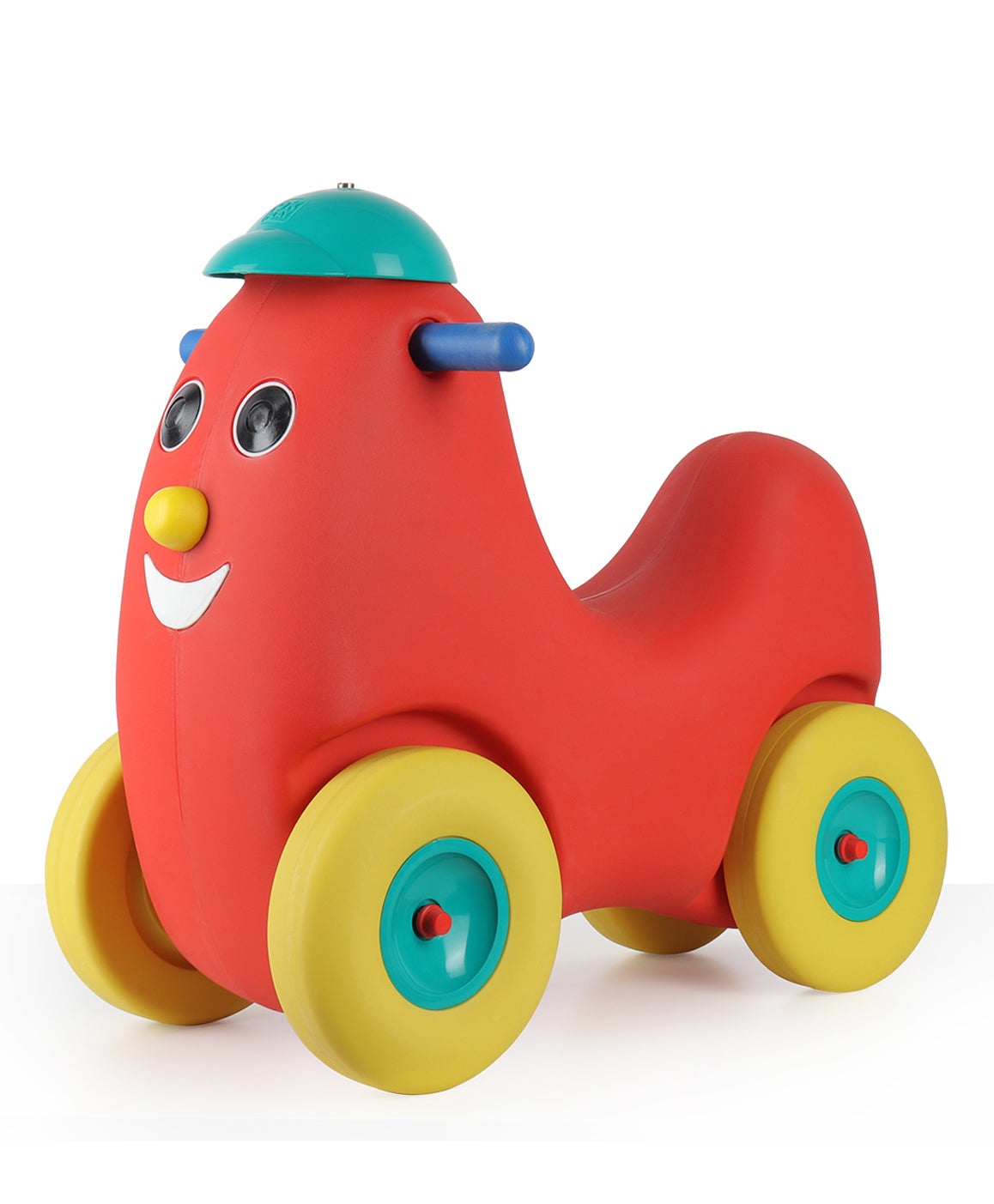 Ok Play Humpty Dumpty Rocker Cum Ride On Push Car Toy - Red
