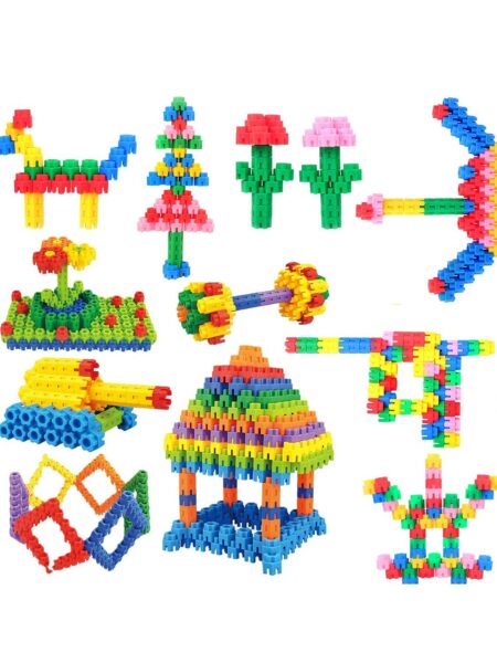 Building Blocks Set Multicolor - 200 Pieces