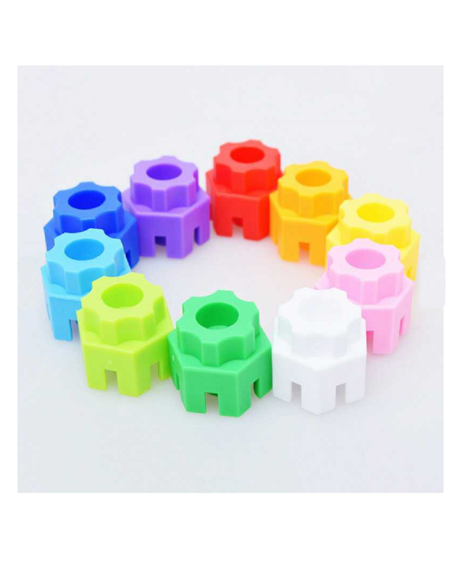 Building Blocks Set Multicolor - 200 Pieces - Image 5