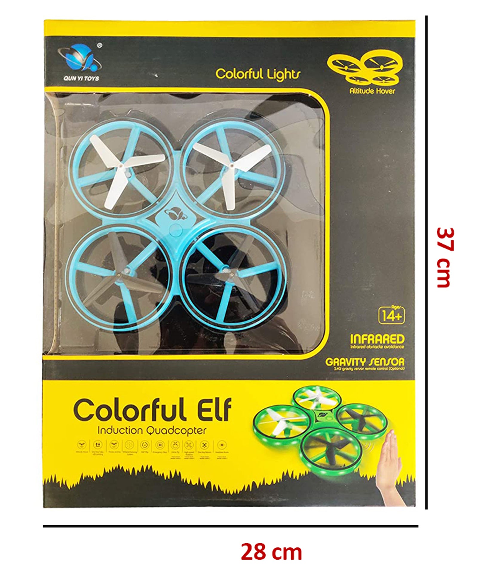 Toys Battery Operated RC Quadcopter - Colour May Vary - Image 3