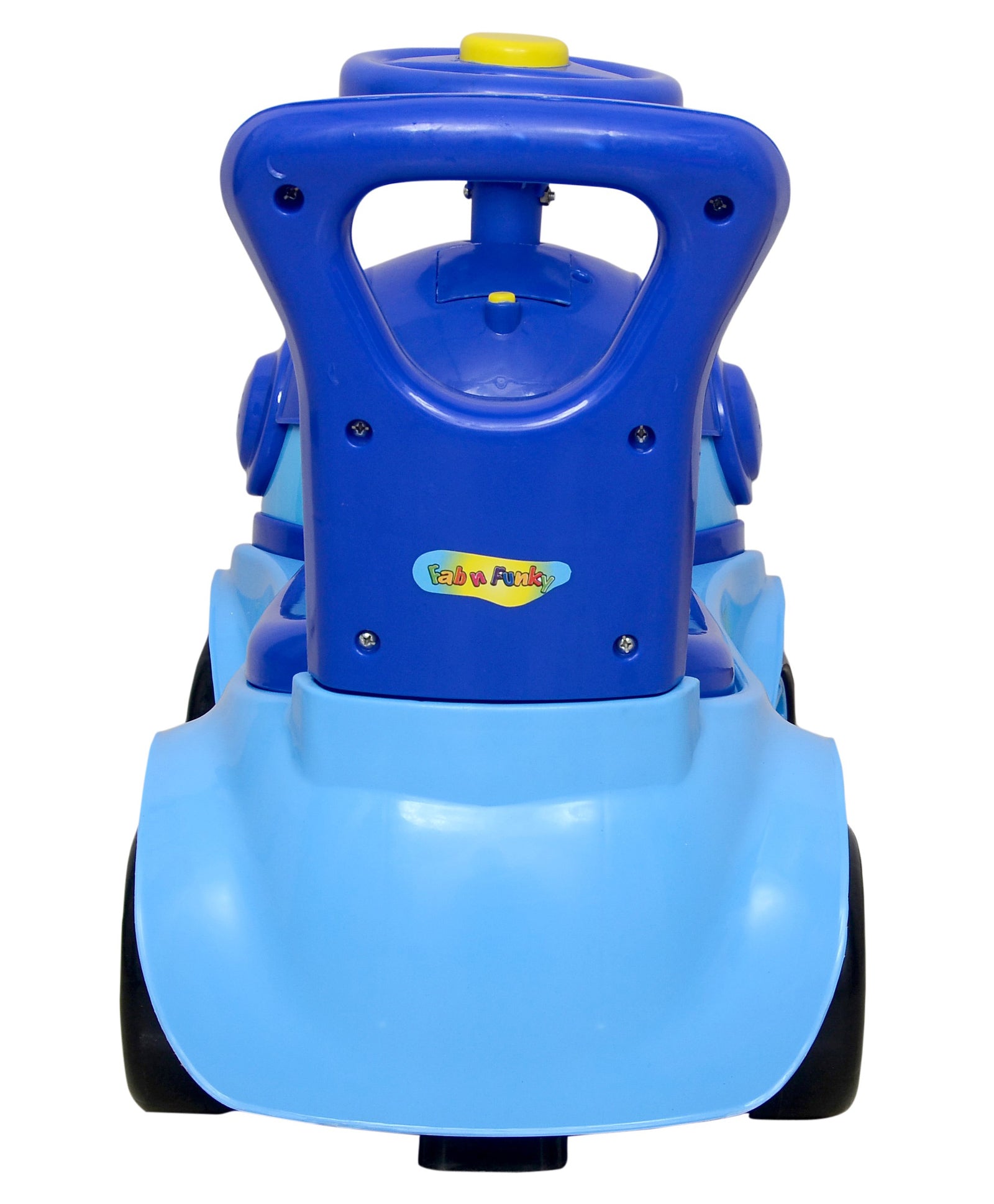 Manual Push Ride On Car With Storage Space - Blue - Image 5