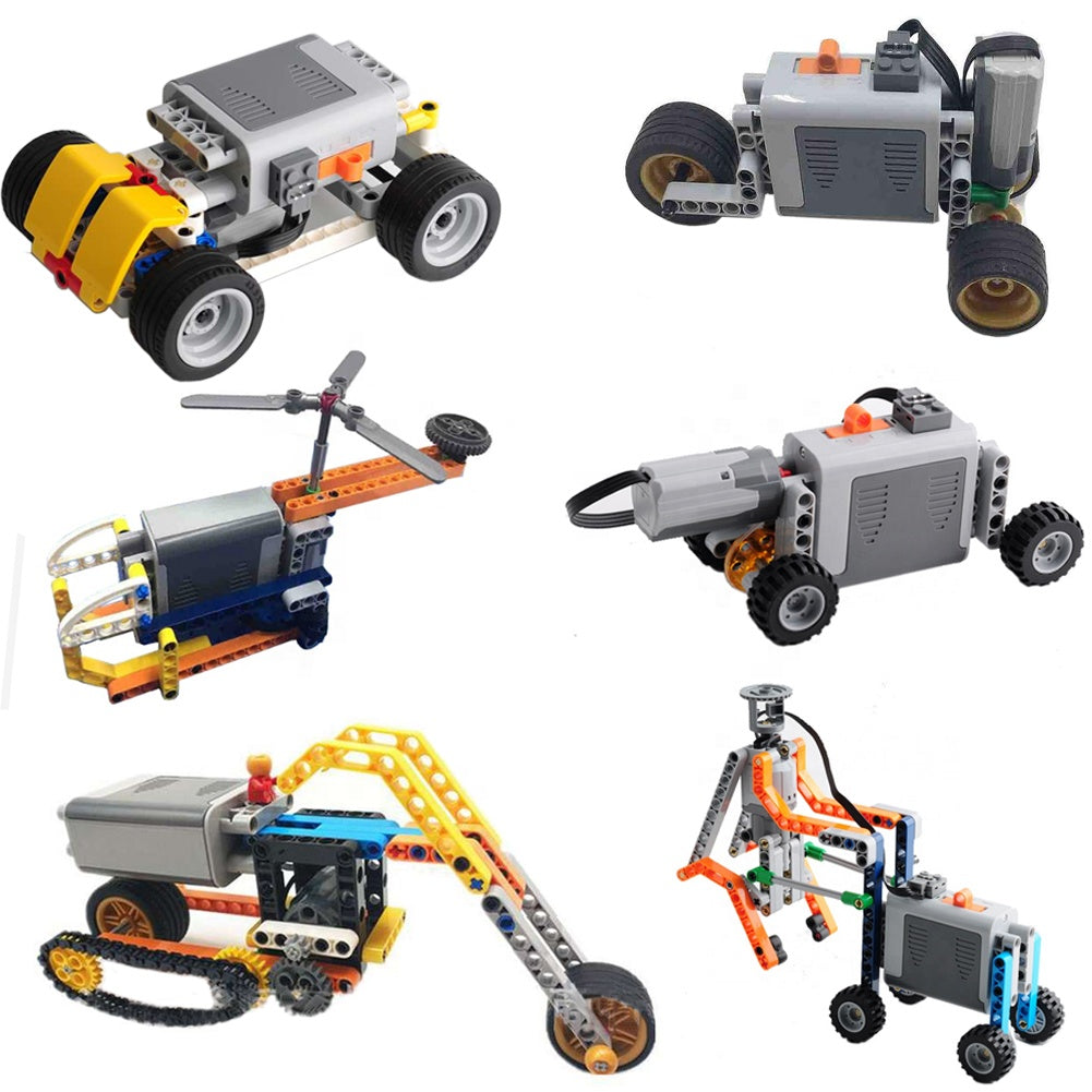 Technic Parts Blocks M Motor L Motor Battery Powered Up MOC Legoes Blocks Assembly Toys Kit for Kids DIY Educational - Image 3