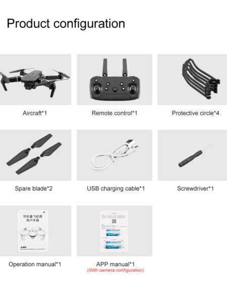 RC Folding quadcopter Drone 4k Hd FPV 1080p Wifi Remote Control toy Mini Camera Drone With Camera and GPS