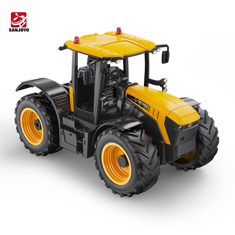 JCB Licensed 1/16 Remote Control Farm Tractor Radio Control Construction Vehicles Car Remote Control Truck Toy - Image 2