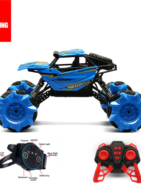 Two Remotes Watch Control 2.4G Hz Remote Control 16th Scale Sides Drifting Car RC Gesture control cars