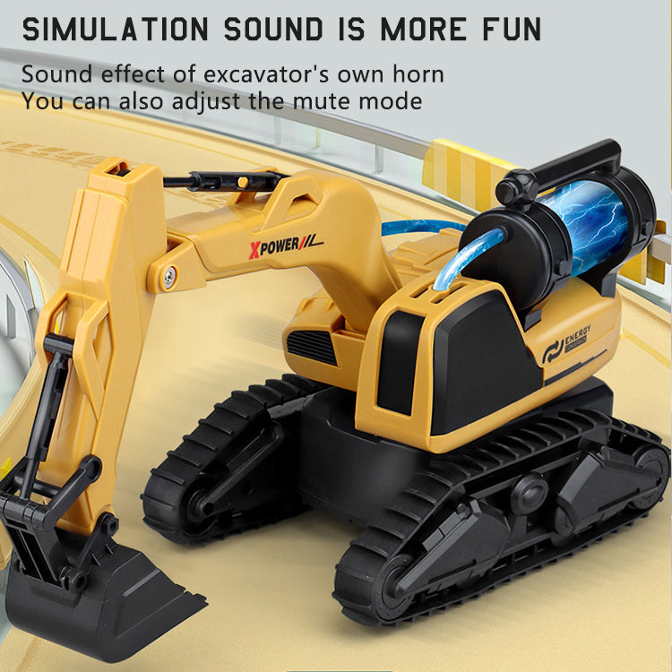 Gesture sensing engineering car Excavator model toy Children toy car boy gift - Image 6