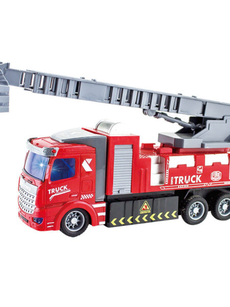 Electric fire department rc car 1:48 Scale 4 channel RC Ladder fire truck with light remote control car rc fire truck