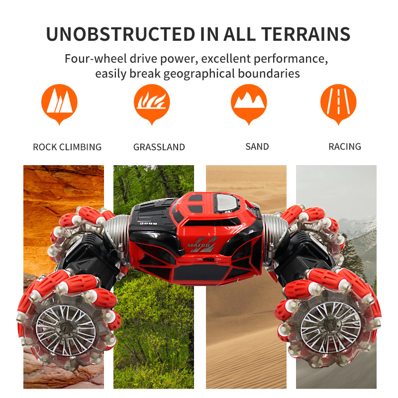 Global Funhood GW124 twist climbing car remote control toy car gesture control stunt car - Image 8