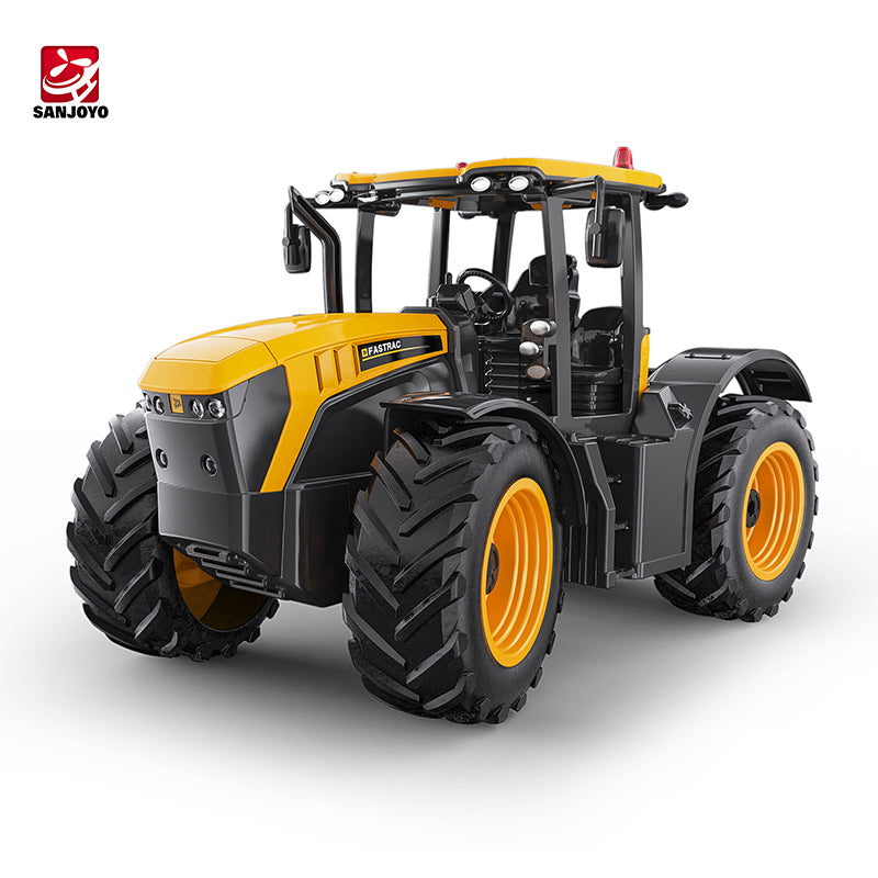 JCB Licensed 1/16 Remote Control Farm Tractor Radio Control Construction Vehicles Car Remote Control Truck Toy - Image 4