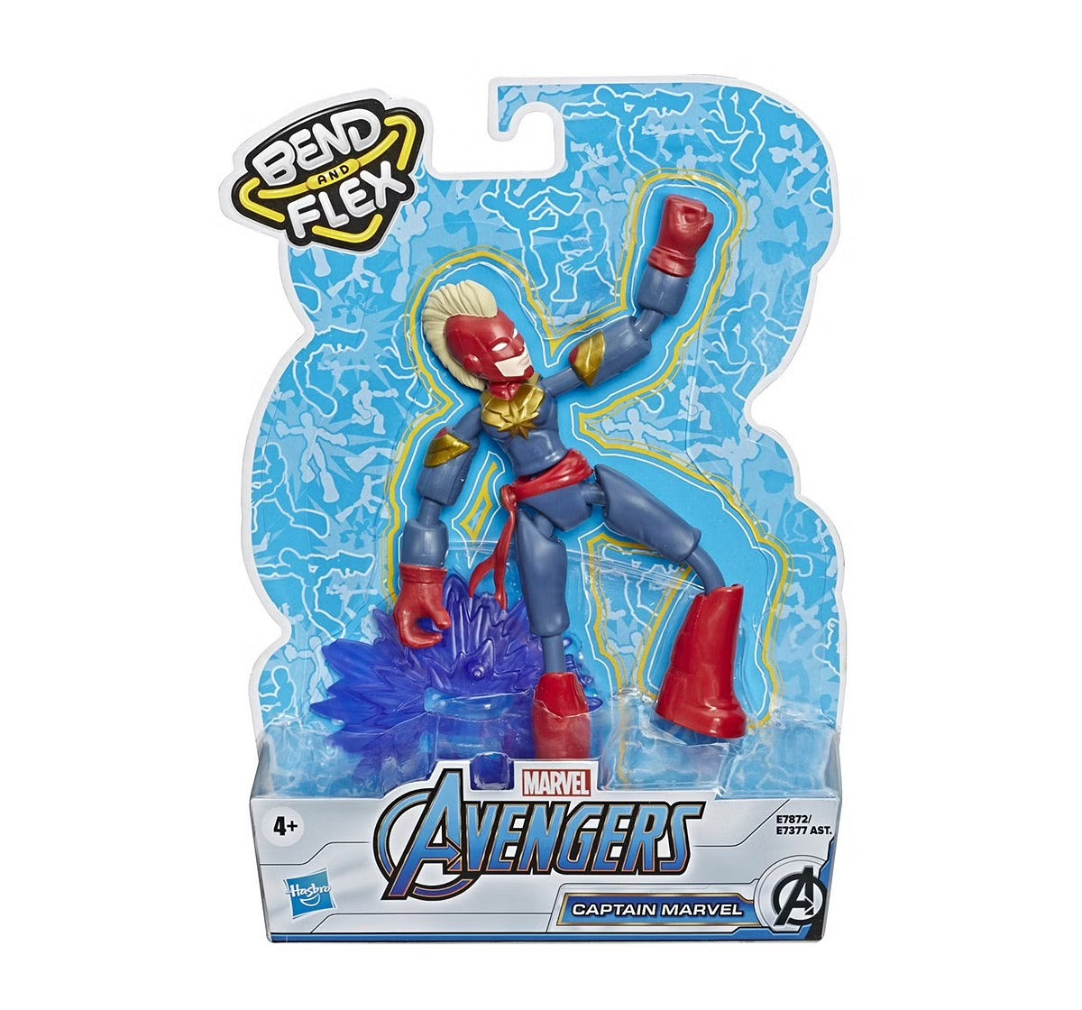 Marvel Avengers Bend and Flex Captain Action Figures for age 4Y+ - Image 2