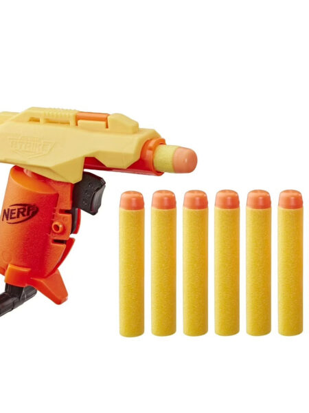 MARVEL Nerf Alpha Strike Stinger SD 1 Blaster Single Fire Pullback Priming Handle for Kids 8Y+, Multicolour